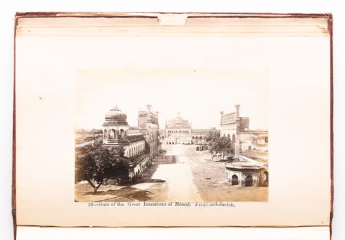 General view of the Great Imambara (also known as the Tomb of Asaf-ud-Daula) showing the gateway, Lucknow, India