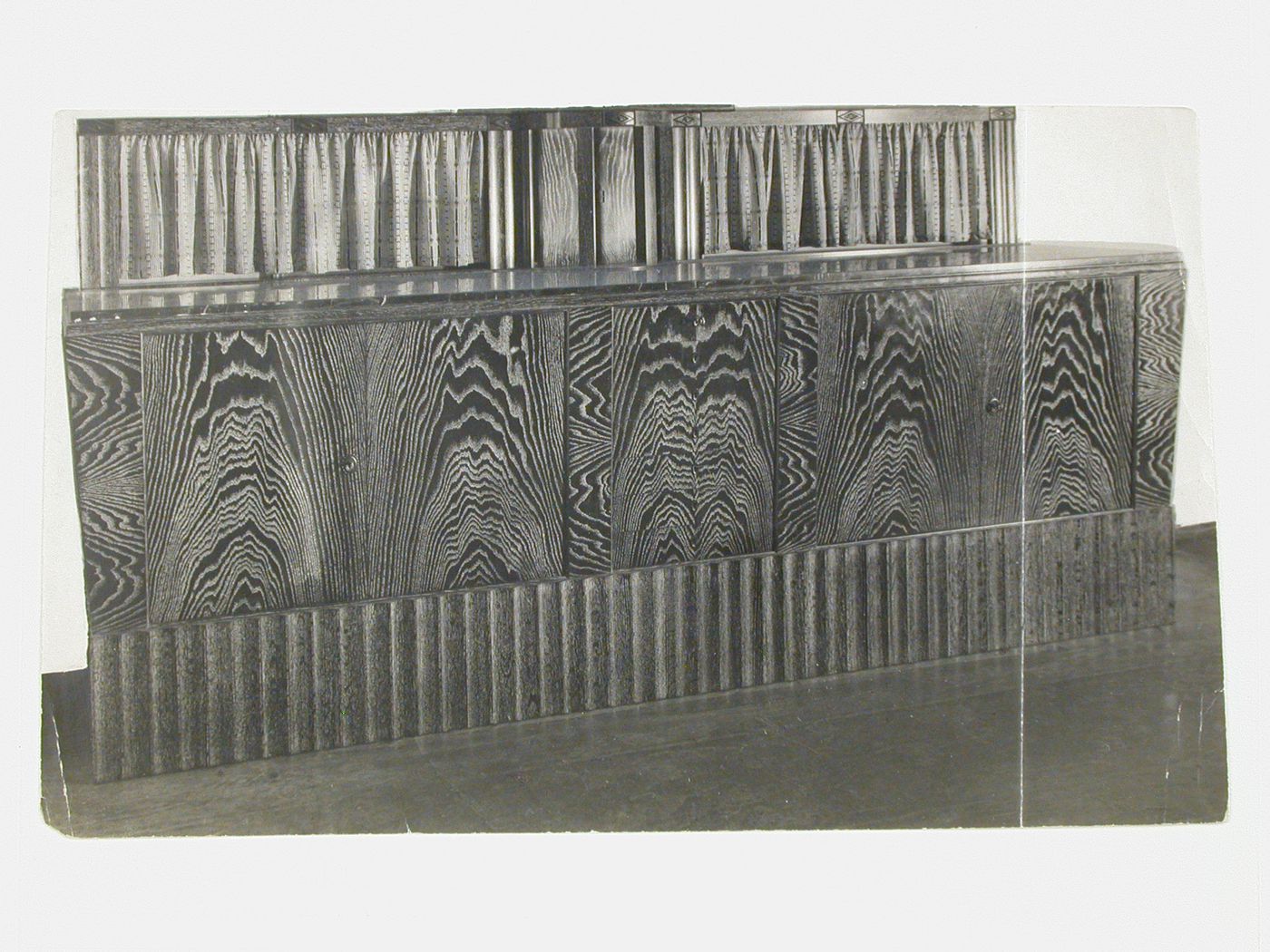 View of a sideboard for the Hodlers' apartment , Geneva, Switzerland