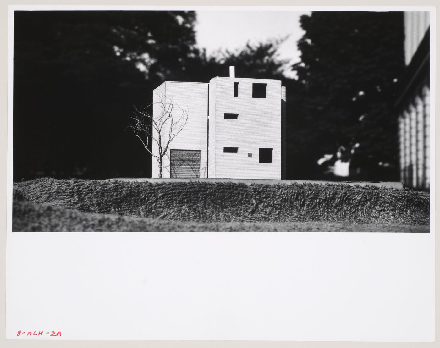 House in North London, Mill Hill, London, England: view of model