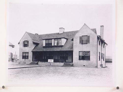 View of the Langley Civilian double house, United States [?]