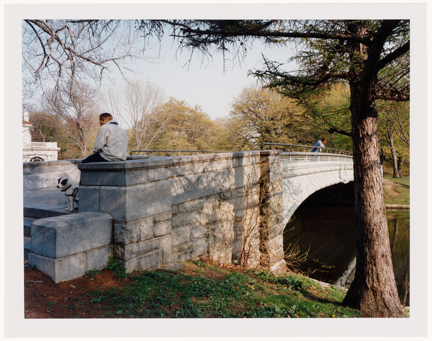 Viewing Olmsted: View of The Lullwater Bridge, Prospect Park, Brooklyn, New York
