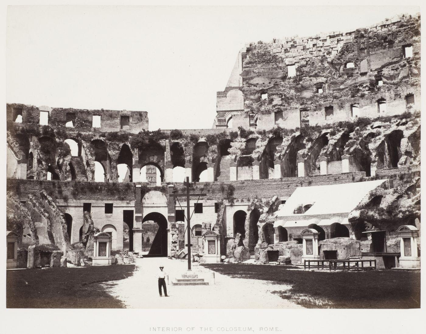 Print from portfolio ''Various views, Rome, Italy''
