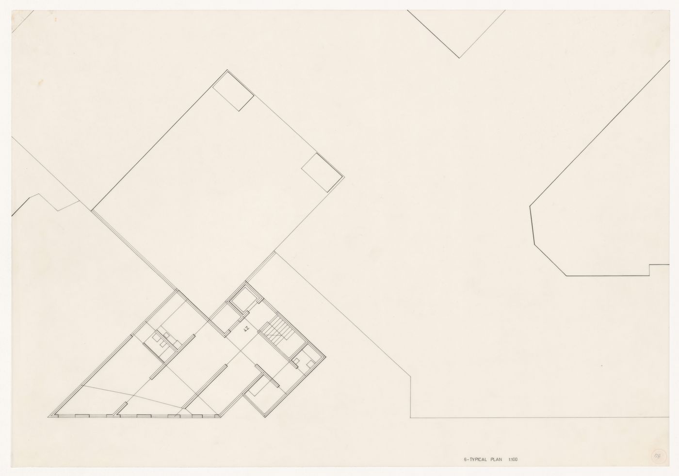 Plan for Block 11 e 12, Kottbusser Damm [11-12 Kottbusser Damm], Berlin, Germany