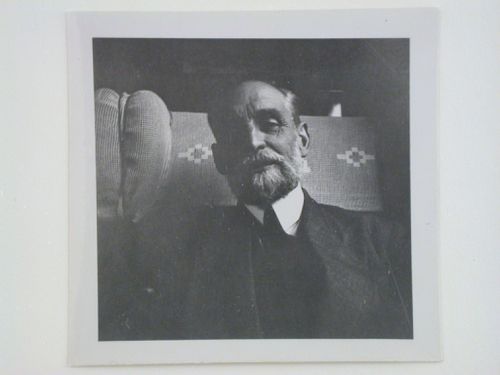 Portrait of Mr Sébille, a French architect, in a train car