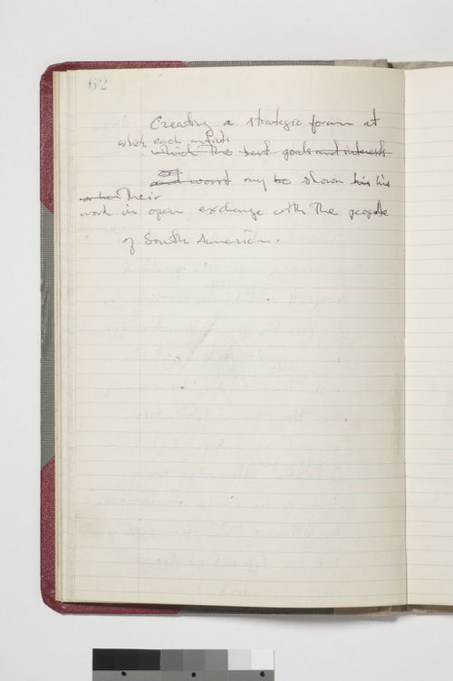 Notes about the Sao Paulo Biennal from the Red and grey notebook