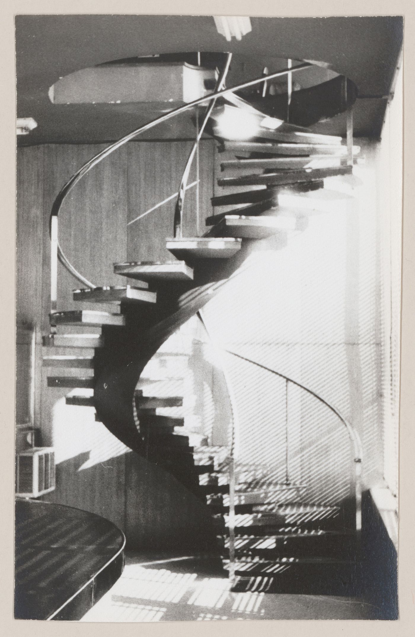 View of staircase at Santos Dumont Airport, Rio de Janeiro, Brazil
