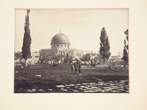Haram, The Dome of the Rock, from the south, Jerusalem, Palestine