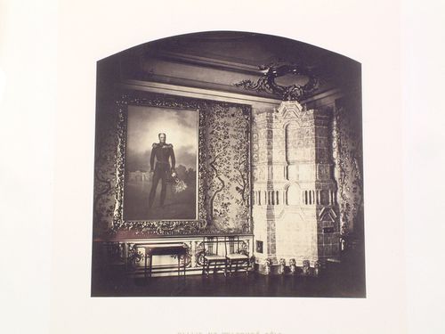 Interior view of the salon of Alexander I, Catherine's Palace, Tsarskoye Selo (now Pushkin), Russia