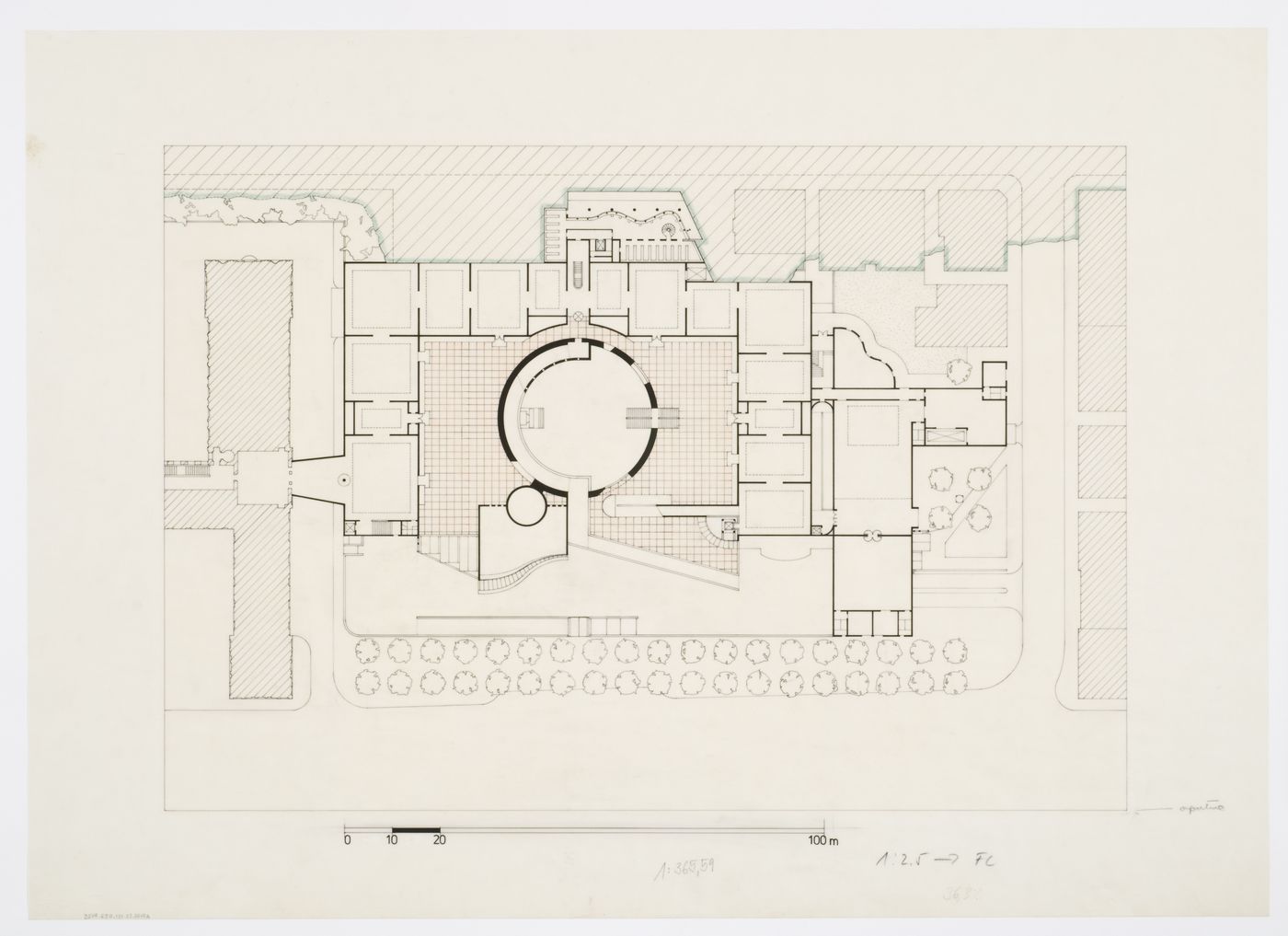Staatsgalerie, Stuttgart, Germany: plan