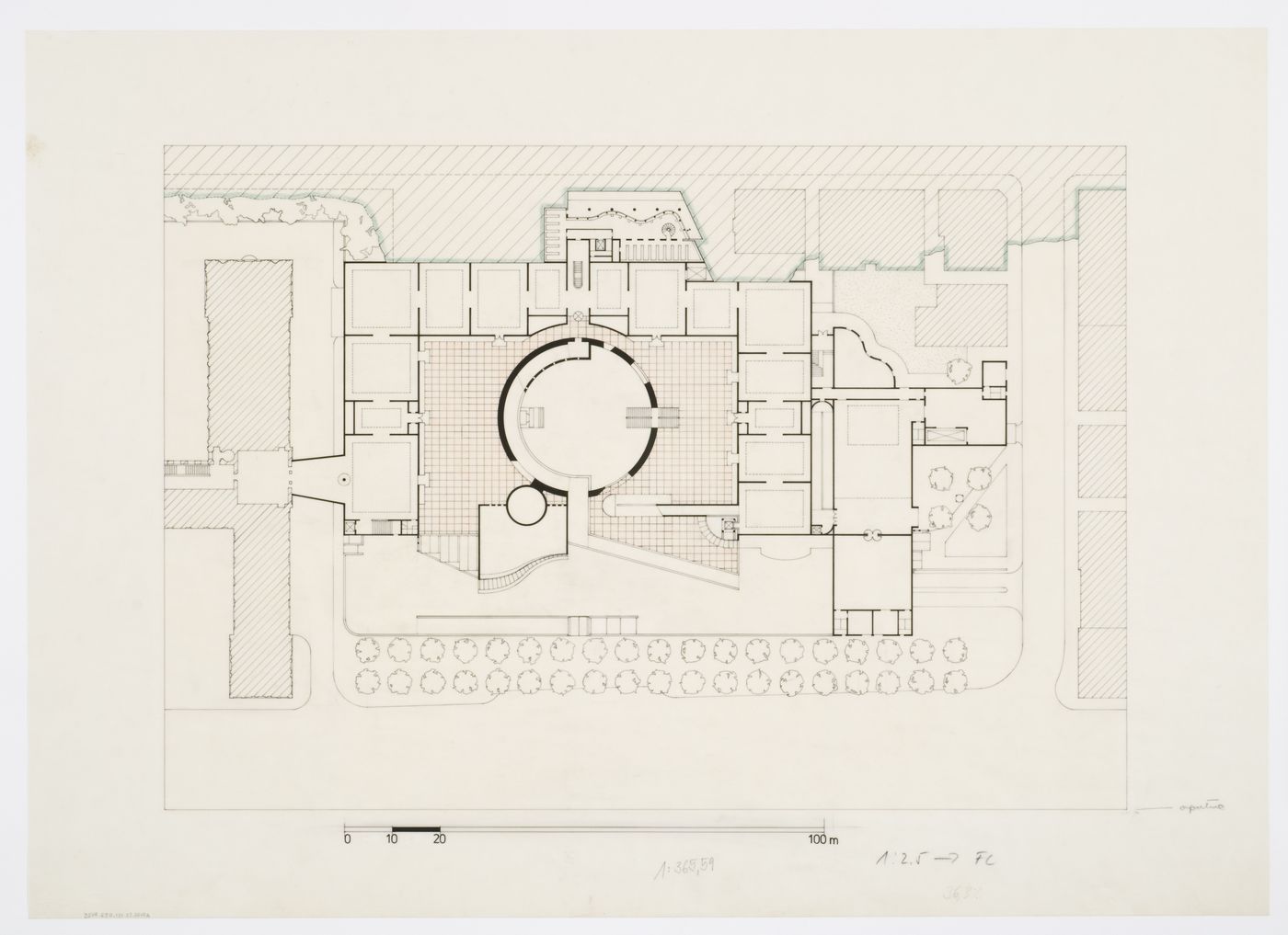 Staatsgalerie, Stuttgart, Germany: plan