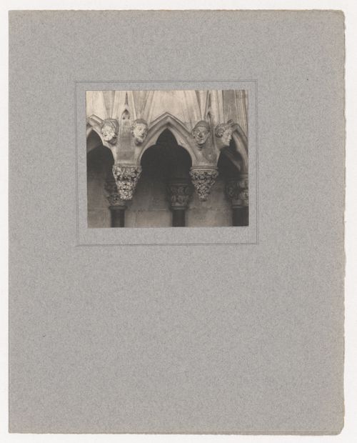 Plate from portfolio ''York Minster Chapter House''