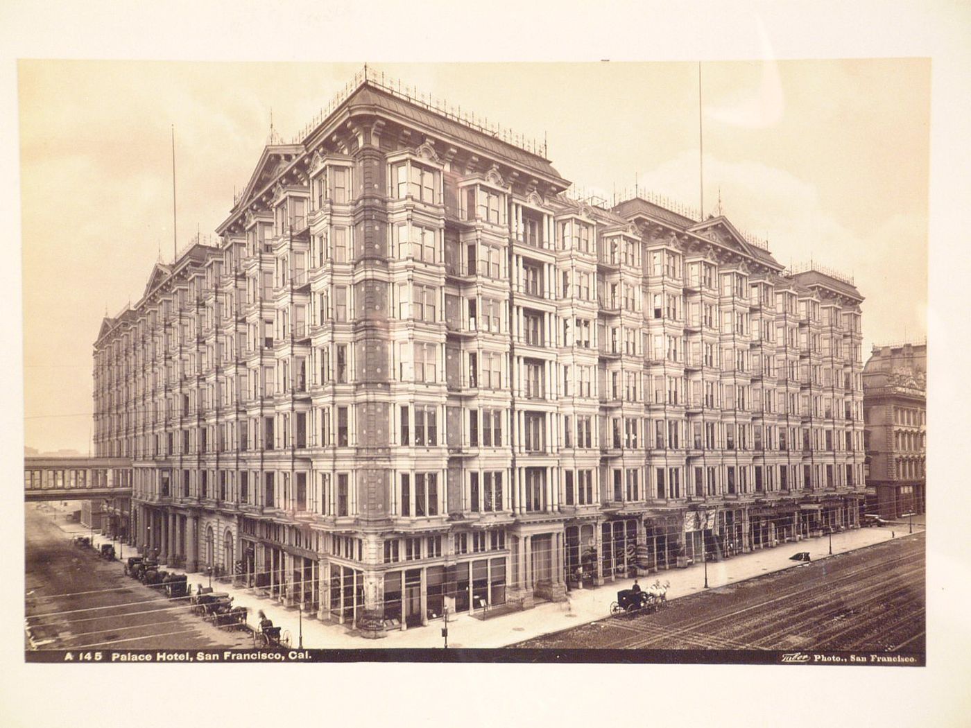 Palace Hotel, exterior view, San Francisco, California