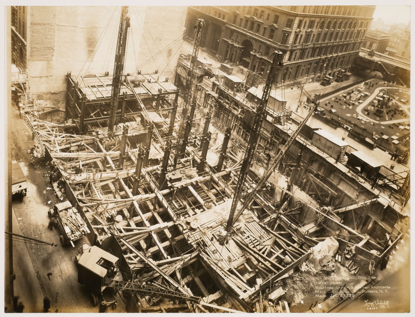 Irving Trust Company Building Site, 1 Wall Street, New York City