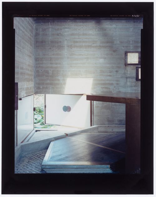 Looking northeast, Carlo Scarpa's Tomba Brion, San Vito d'Altivole, Italy