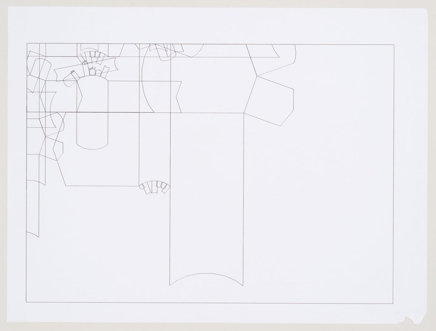 Schematic plan, Biozentrum - Biology Center for the J.W. Goethe University, Frankfurt am Main, Germany