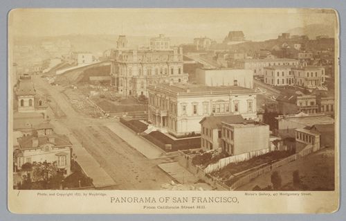 Section 1 of 11 of Panorama of San Francisco, from California Street Hill, California