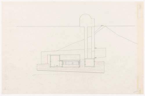 Section for Casa Mário Bahia [Mário Bahia house], Gondomar, Portugal