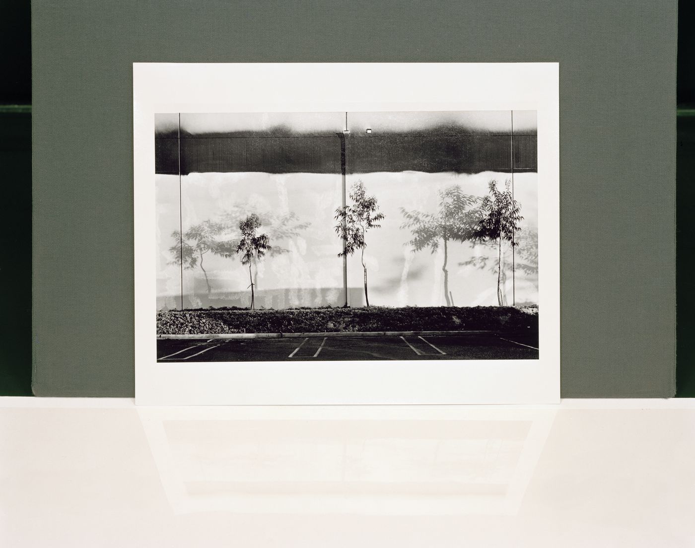 Questioning Pictures: Photograph of West Wall of Smicoa, Gelatin silver print by Lewis Baltz, 1974