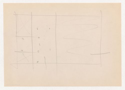 Sketch plan for Museum for a Small City