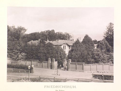 Friedrichsruh. Das Schloss