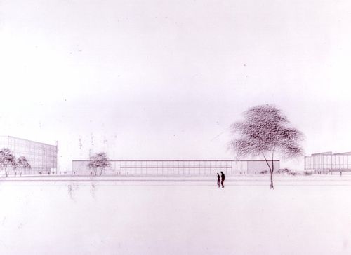 IIT graduate thesis: Perspective for a surburban shopping centre