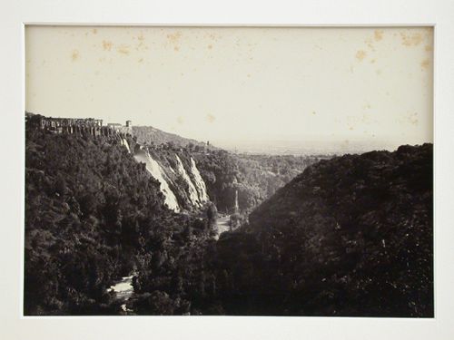 Cascatelle and general view, Tivoli, Italy