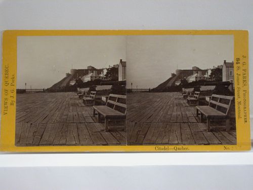 Stereoview of Québec City