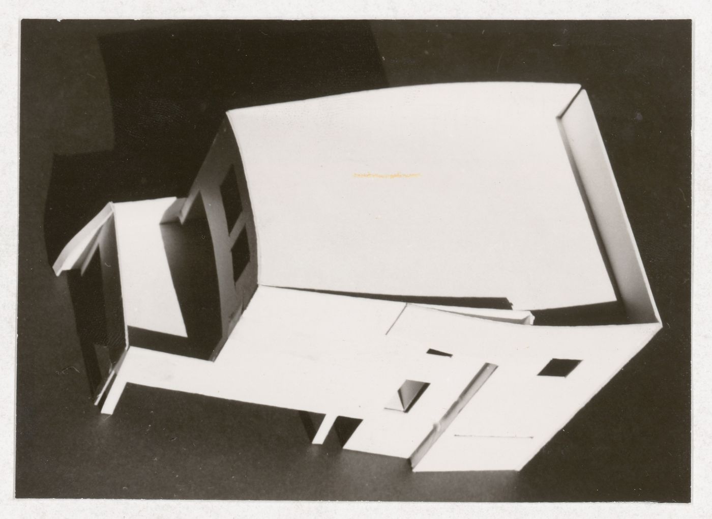 View of model for Casa Fernando Machado, Porto, Portugal