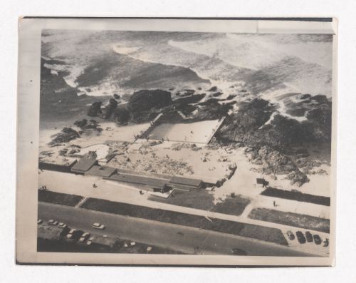 Aerial view of Piscina das Marés, Leça da Palmeira, Matosinhos, Portugal