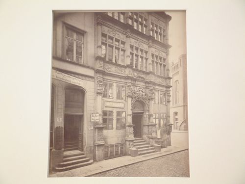 Façade of Kaisershof Hotel, Hamburg, Germany