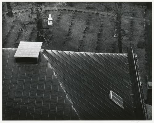 Burying ground and Kings Chapel Roof, Boston, Massachusetts