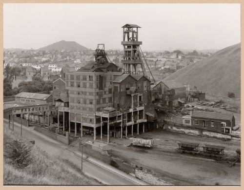 View of Siège St. Theodore mine, Charleroi, Belgium