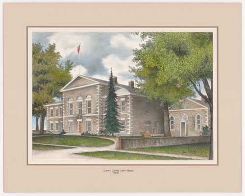 Lanark County Court House, Perth, from Court Houses in Ontario