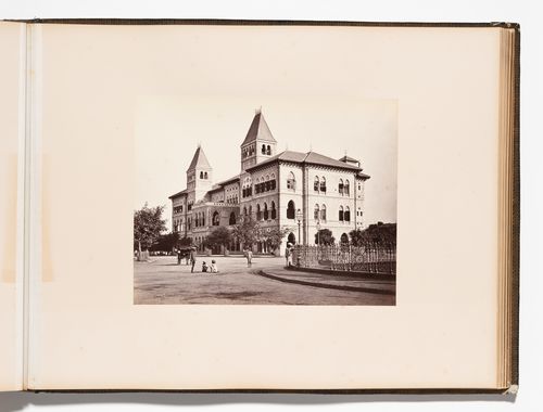 View of the Central Telegraph Office, Bombay (now Mumbai), India