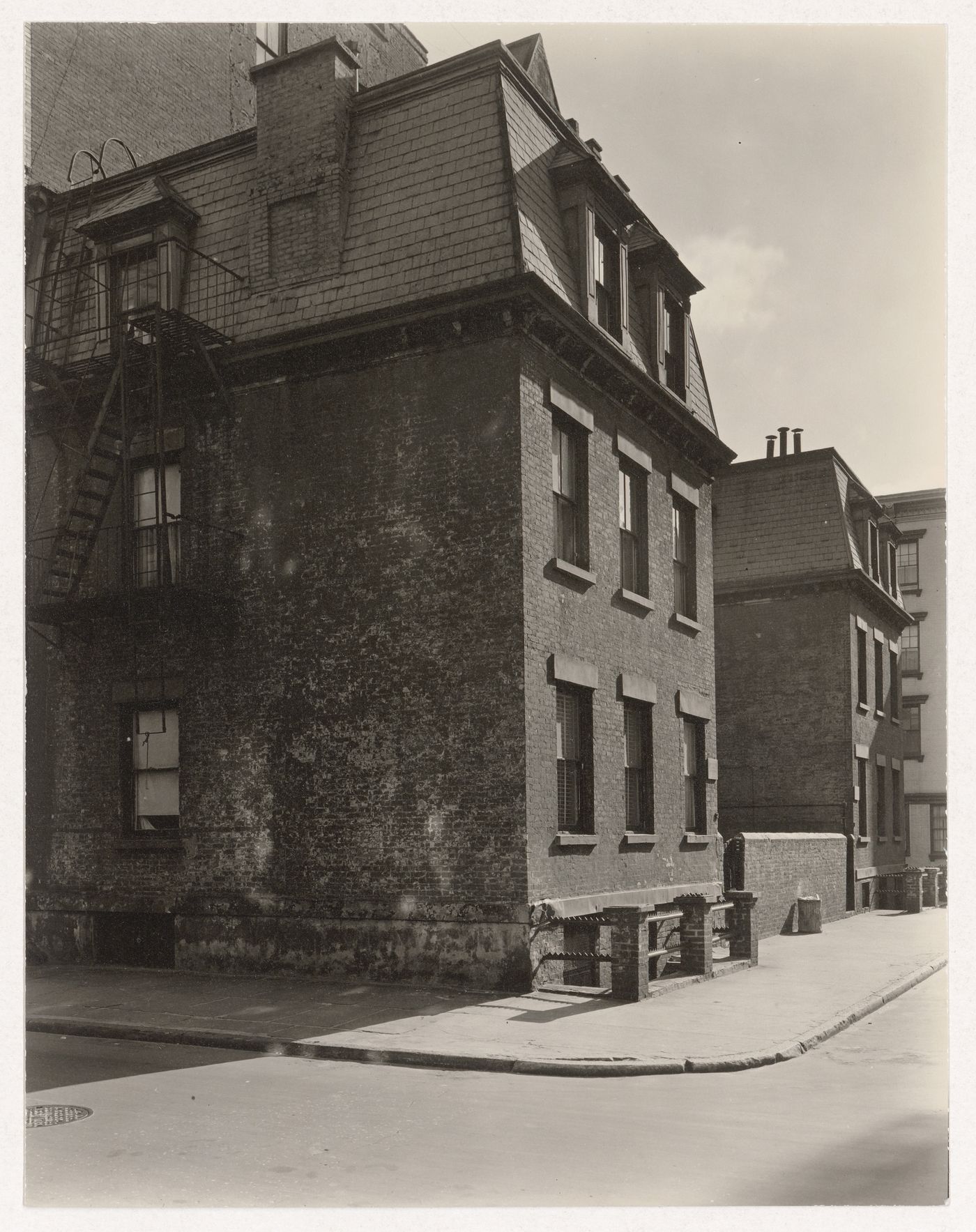 Façades of No. 49-51 Commerce Street, New York City, New York