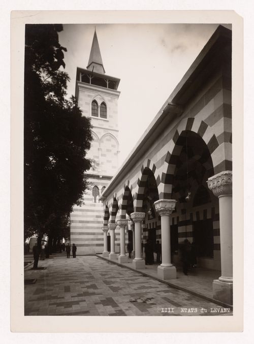 View of the Etats du Levant's pavilion, 1937 Exposition internationale, Paris, France