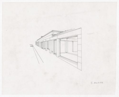 Perspective for Casa J. M. Teixeira, Quinta do Forno, Briteiros - Guimarães, Portugal