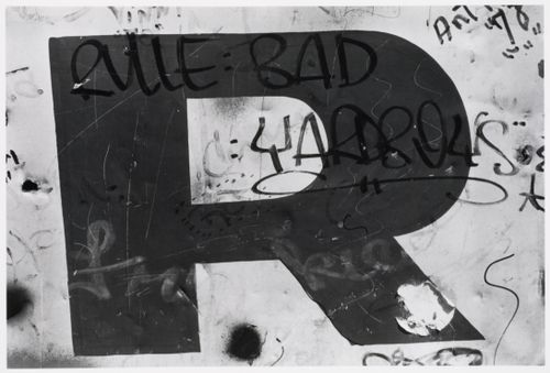 The letter R, from "Letters from People"