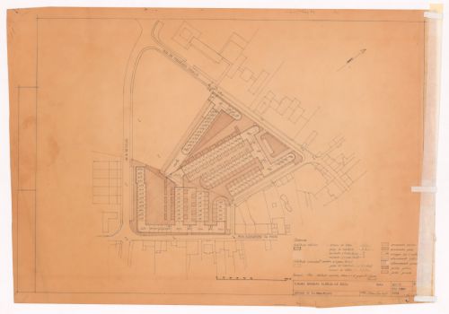 Plot plan for Loteamento Bárbara de Sousa, Ovar, Portugal