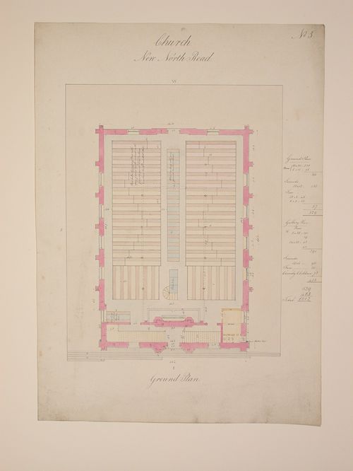 Church-New North Road-No.3Ground plan