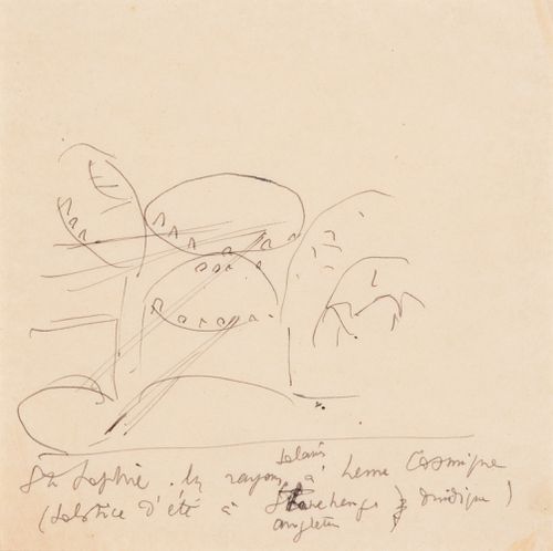 Perspective study of the effects of natural lightthrough the cupola of the Mosque of Santa Sophia