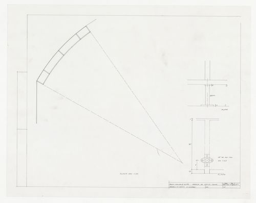 Details of a cabinet for Banco Borges & Irmão II [Borges & Irmão bank II], Vila do Conde, Portugal