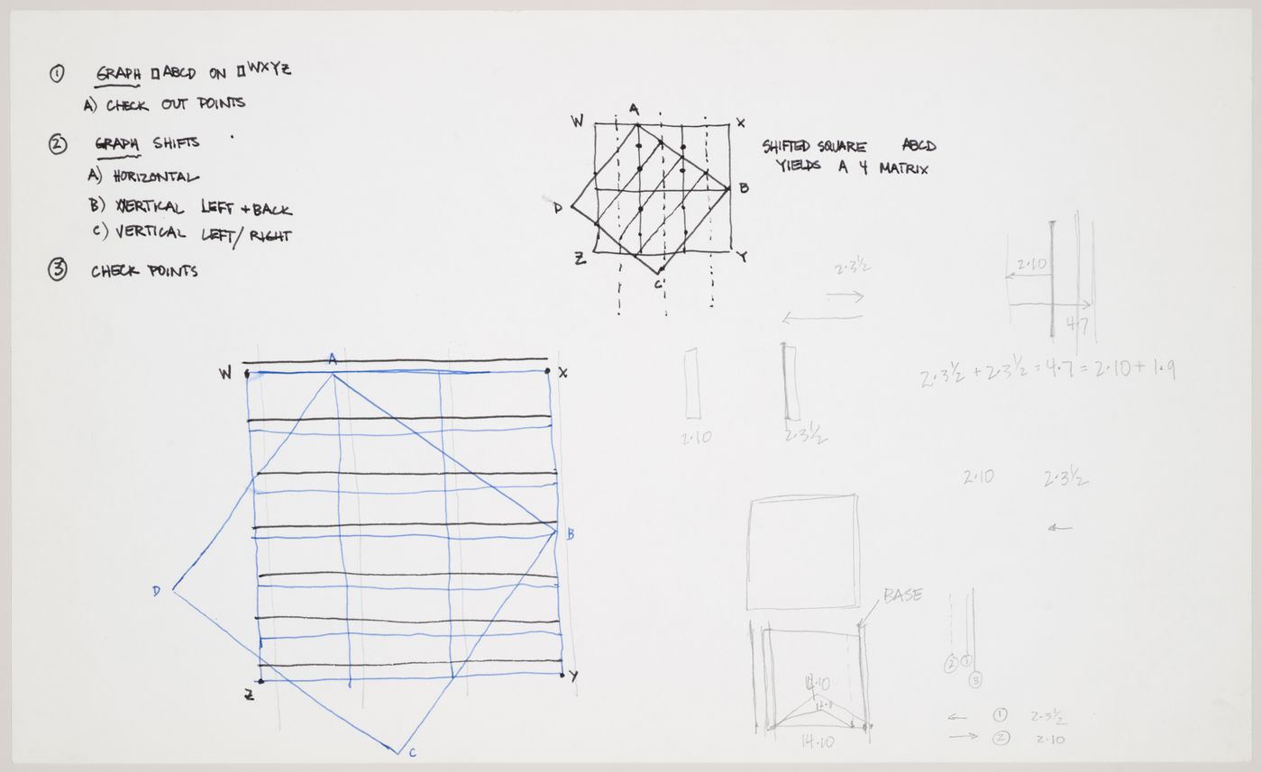 Study of proportion for House V