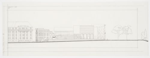 Nordrhein-Westfalen Museum, Dusseldorf, Germany: elevation