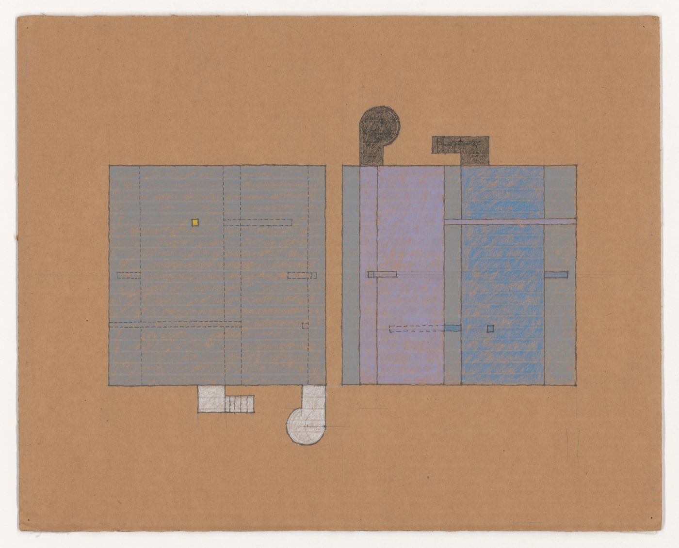 Sketch plan for Dilemma House