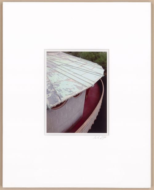 From spiral ramp, roof with eyes, from the series The David and Gladys Wright House