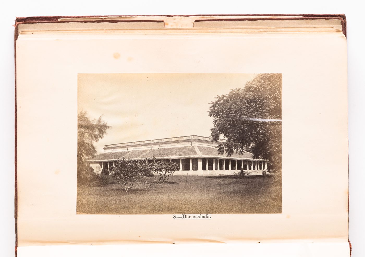 View of the Darul Shaffa Hospital, Lucknow, India