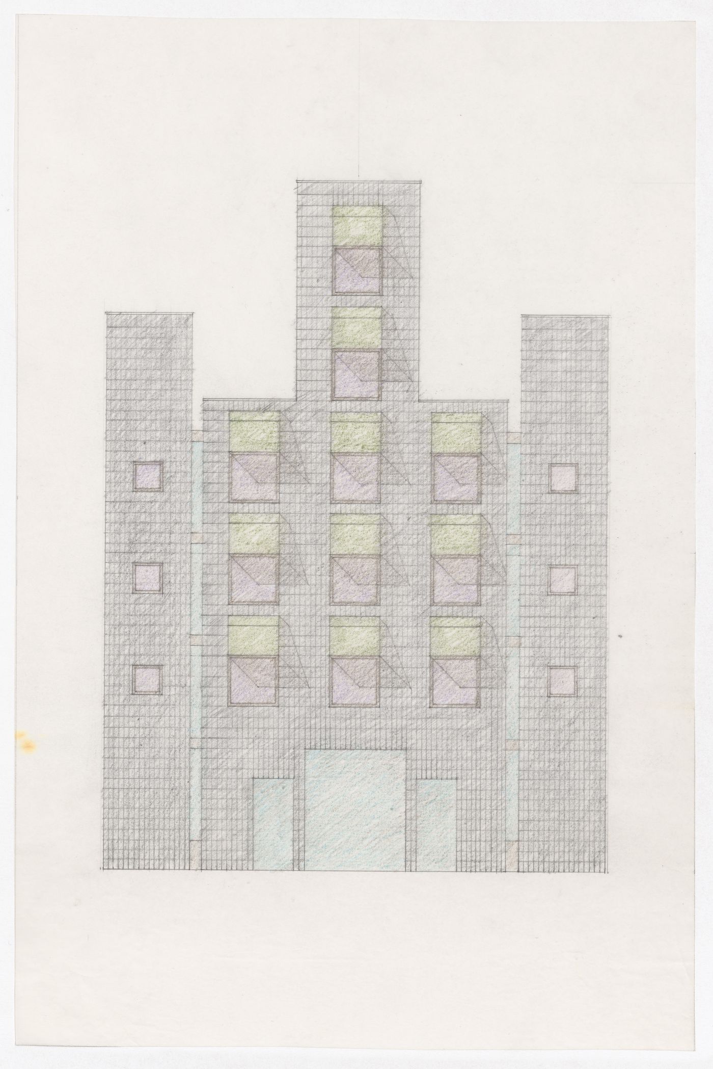 Elevation for Berlin Gatehouse