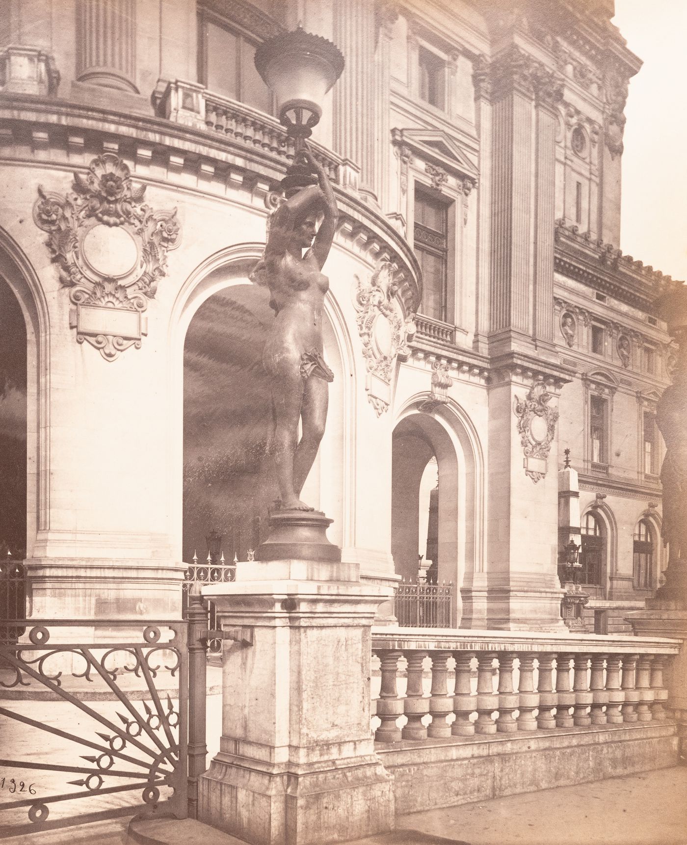 Plate from album ''Buildings, parks and streets of Paris, Versailles and environs, France''