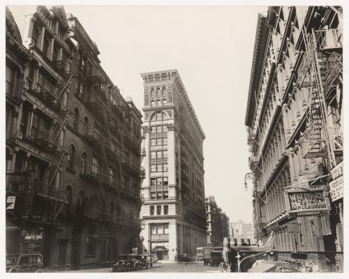 Intersection of Broadway and Broome Street, New York City, New York